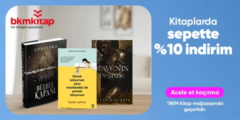 Kitaplarda  sepette %10 indirim