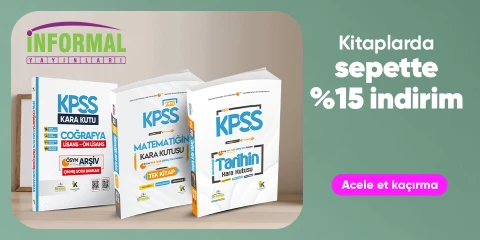 Kitaplarda  sepette %15 indirim