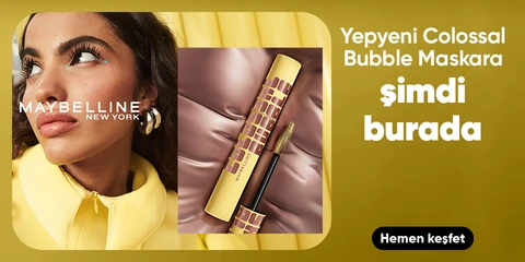 Yepyeni Colossal Bubble Maskara  şimdi burada