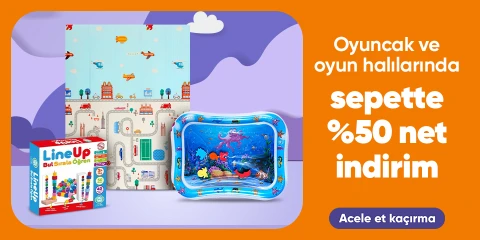 Circle Toys Oyuncak ve Oyun Halılarında Sepette Net %50 İndirim!