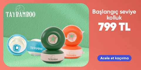 Taybamboo Spongy Başlangıç Seviye Yüzme Kolluk Bebek Kolluğu Çocuk Kolluğu Süngerli Kolluk Dolgulu Kolluk 799TL"