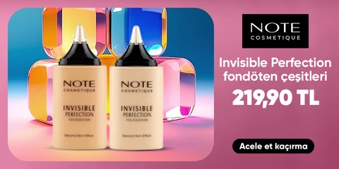 Invisible Perfection fondöten çeşitleri  219,90 TL