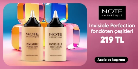 Invisible Perfection fondöten çeşitleri  219 TL