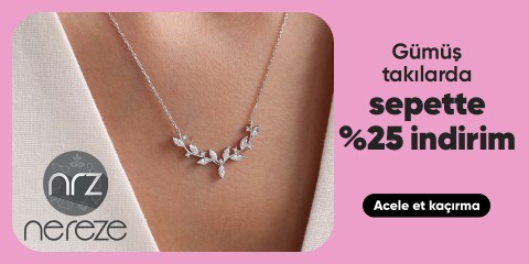 Nereze Gümüş Takılarda Sepette %25 İndirim