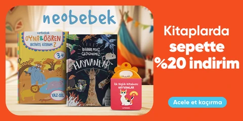 Kitaplarda  sepette %20 indirim
