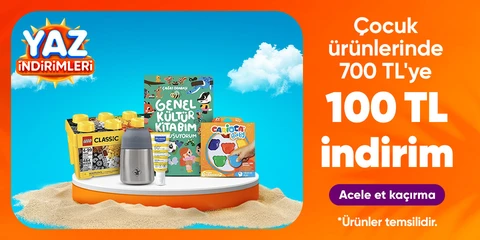  Bayram Alışverişi – Çocuk Ürünlerinde 700TL'ye 100 TL indirim