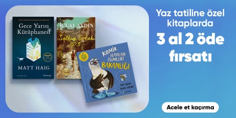 Yaz tatiline özel kitaplarda  3 al 2 öde fırsatı
