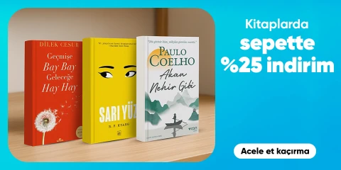 Kitaplarda  sepette %25 indirim