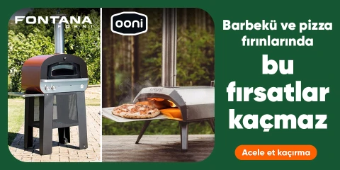 Fontana Forni, Ooni Markalı Barbekü, Pizza Fırınlarında Bu Fırsatlar Kaçmaz