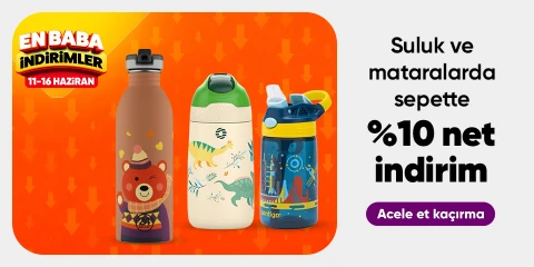 Suluk ve Mataralarda Sepette Net %10 İndirim