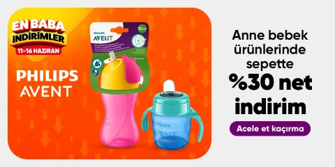 Philips Avent Anne Bebek Ürünlerinde Sepette Net %30 İndirim