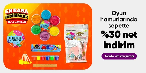 MammaComica Dough Oyun Hamurlarında Sepette Net %30 İndirim