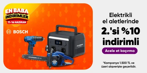 Bosch Professional Ürünlerinden 2. Ürüne %10 İndirim