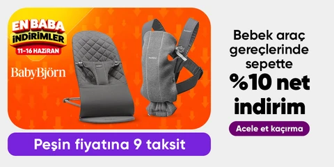 Babybjörn Bebek Araç GereçlerindeSepette Net %10 İndirim