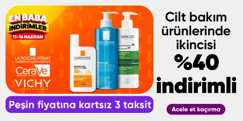 Cilt bakım ürünlerinde 2.’si %40 indirimli