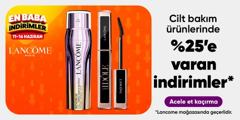 Cilt bakım ürünlerinde %25’e varan indirimler*