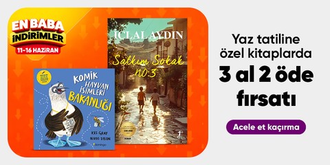 Yaz tatiline özel kitaplarda  3 al 2 öde fırsatı