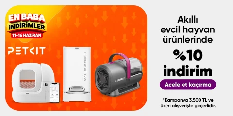 Akıllı evcil hayvan ürünlerinde %10 indirim*
