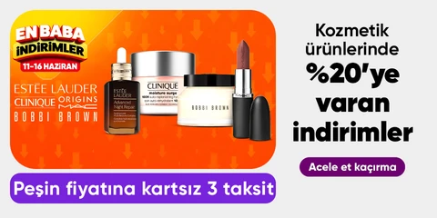 Kozmetik ürünlerinde %20'ye varan indirimler