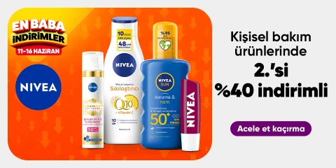 Kişisel bakım ürünlerinde  2.’si %40 indirimli