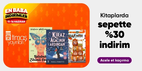 Kitaplarda sepette %30 indirim