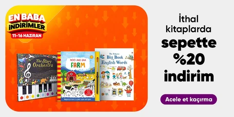 İthal kitaplarda sepette %20 indirim