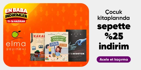 Çocuk kitaplarında sepette %25 indirim