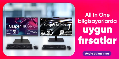 Casper All In One Bilgisayarlarda Fırsatlar