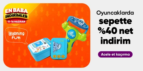 Learning Fun Oyuncaklarda Sepette Net %40 İndirim