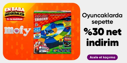 Mofy Oyuncaklarda  Sepette Net %30 İndirim