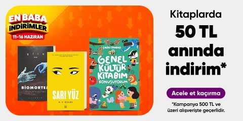 Kitaplarda 50 TL İndirim Kuponu
