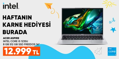 intel haftanın karne hediyesi burada