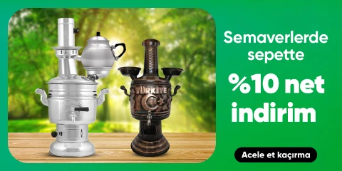 Semaverlerde Sepette Net %10 İndirim Fırsatı