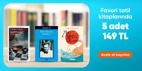 Favori tatil kitaplarında  5 adet 149 TL