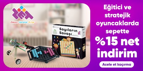 Zet Zeka Eğitici ve Stratejik Oyuncaklarında Sepette Net %15 İndirim!