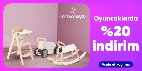 Mamatoyz Ahşap Oyuncaklarda %20 İndirim!
