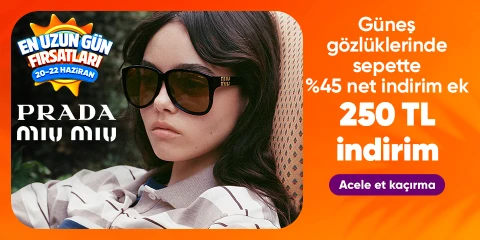 Prada&Miu Miu Gözlüklerde Sepette %45 Net indirim