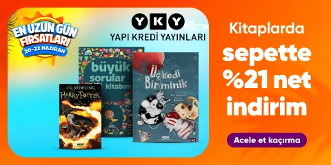 Kitaplarda  sepette %21 net indirim