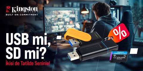 Kingston Veri Depolama Ürünleri Tatilde Seninle