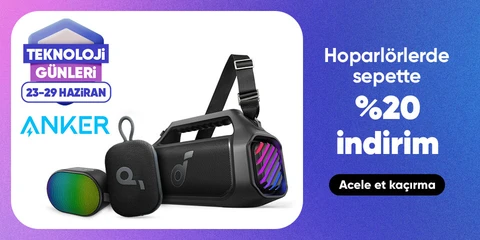 Anker Hoparlörlerde Sepette %20 İndirim