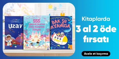 Kitaplarda  3 al 2 öde fırsatı