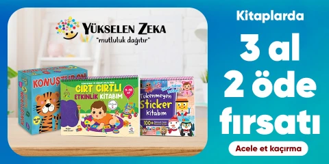 Kitaplarda  3 al 2 öde fırsatı