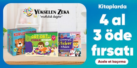 Kitaplarda  4 al 3 öde fırsatı