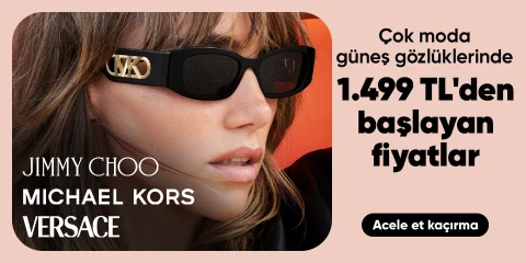 En Moda Güneş Gözlüklerinde 1499 TL den başlayan fiyatları kaçırma 