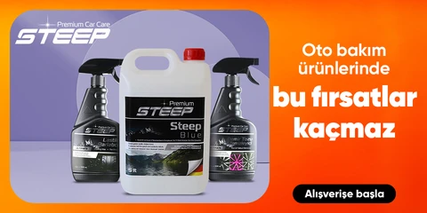Steep Oto Bakım Ürünlerinde Kaçırılmayacak Fırsatlar