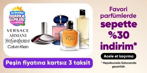 Favori parfümlerde sepette %30 indirim*