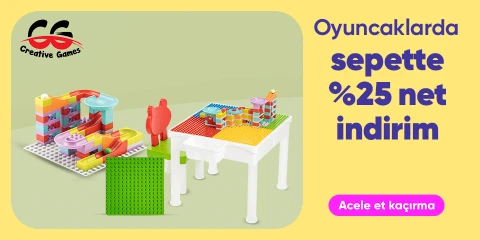 Creative Games Marka Oyuncaklarda Sepette Net %25 İndirim