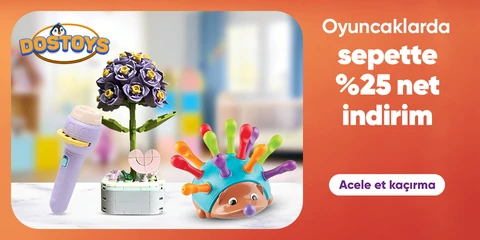 Dostoys Marka Oyuncaklarda Sepette Net %25 İndirim