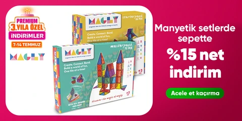 Magly Manyetik Setlerde Sepette Net %15 İndirim
