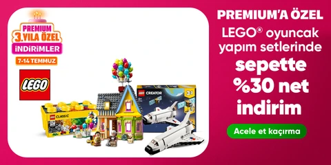LEGO® Oyuncak Yapım Setlerinde Sepette Net %30 İndirim - Premium'a Özel